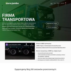 euro-jumbo projekt strony internetowej